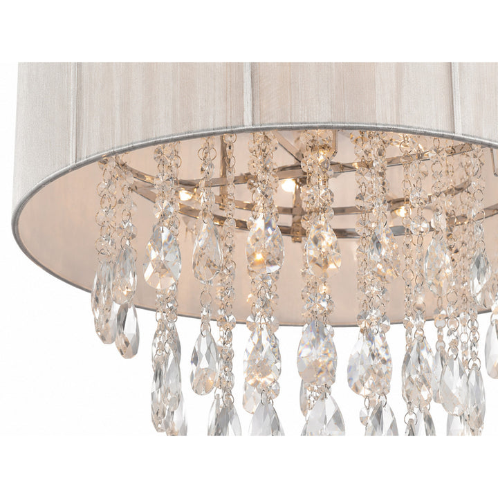 Vineland Ave. Round Drum Shade Pendant by Avenue Lighting - view 6