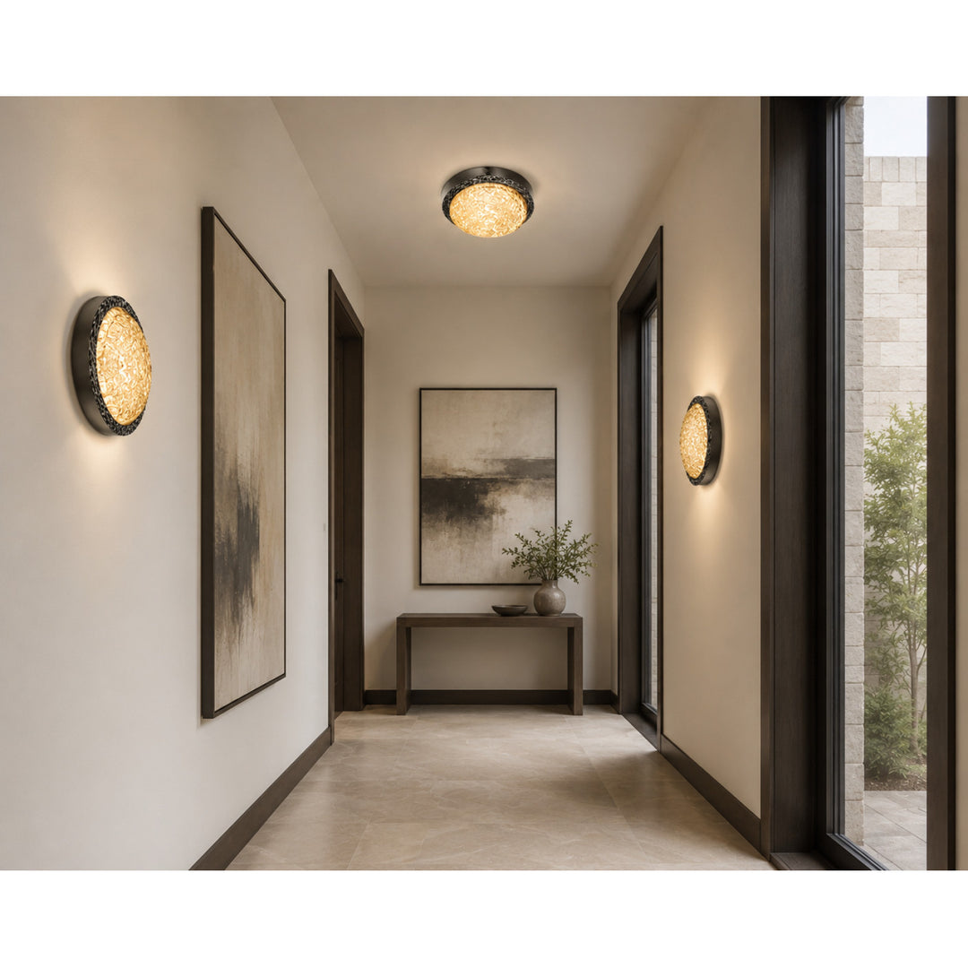 Bottega LED Wall Sconce Polished Nickel by Avenue Lighting - view 3