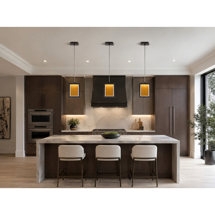 Brentwood Rectangular LED Pendant by Avenue Lighting - view 7