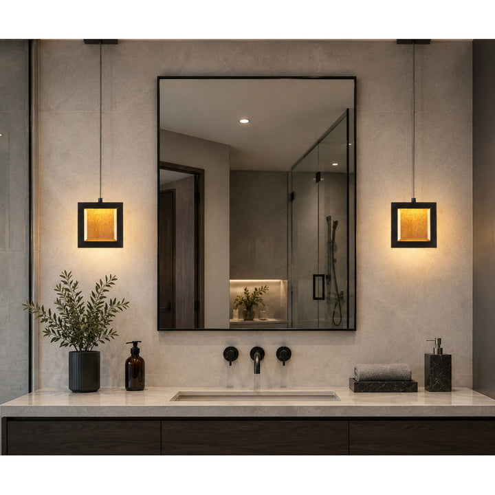 Brentwood Square LED Pendant by Avenue Lighting - view 7