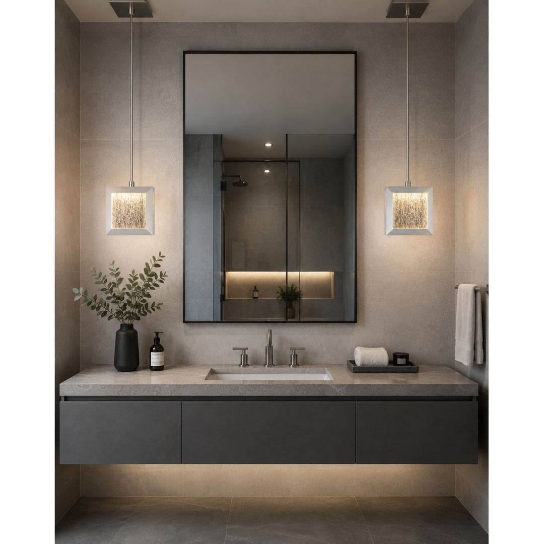 Brentwood Square LED Pendant by Avenue Lighting - view 3