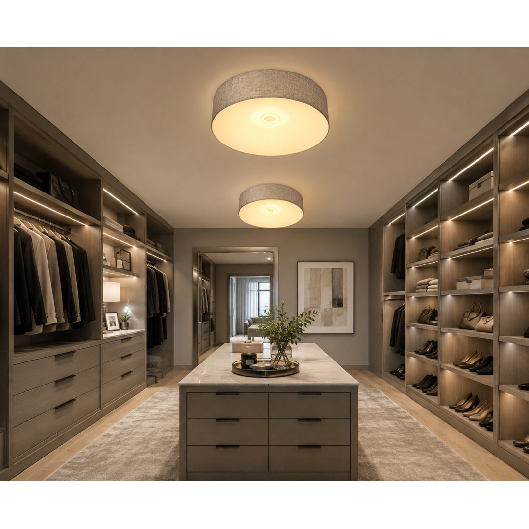 Cermack St. Drum Flush Mount by Avenue Lighting - view 12