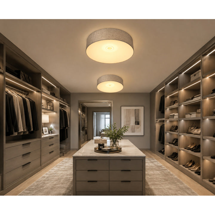 Cermack St. Drum Flush Mount by Avenue Lighting - view 12