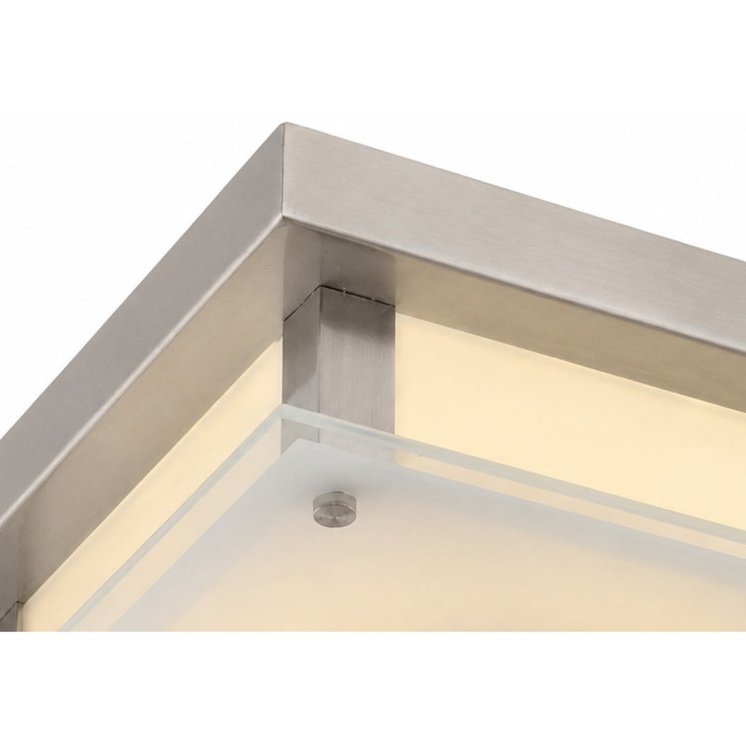 Cermack St. 10"W Square LED Flush Mount