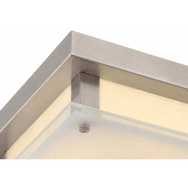 Cermack St. 10"W Square LED Flush Mount