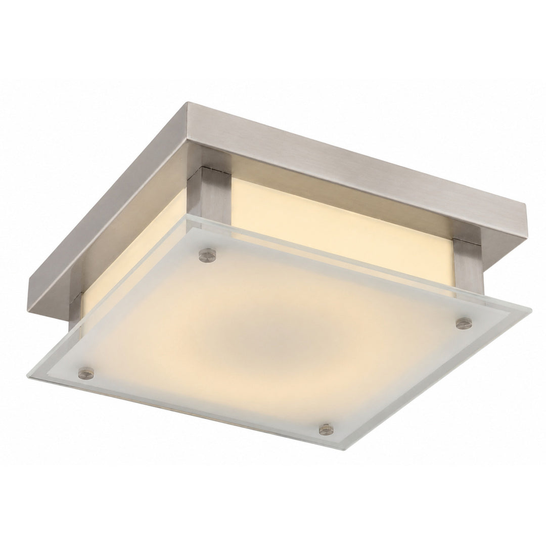 Cermack St. 12"W Square LED Flush Mount