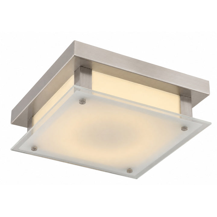 Cermack St. 12"W Square LED Flush Mount