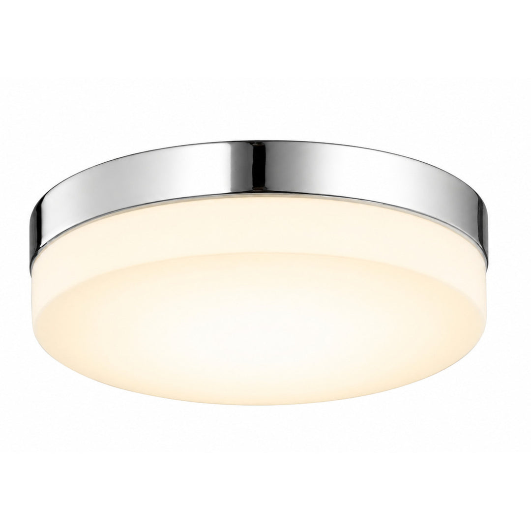 Cermack St. Round LED Flush Mount in Chrome by Avenue Lighting