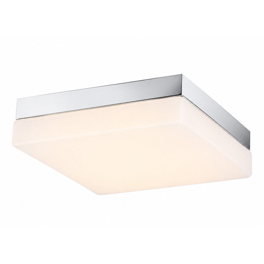 Cermack St. 9"W Square LED Flush Mount