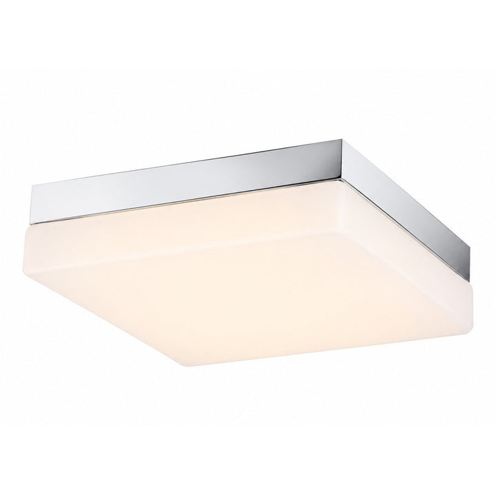 Cermack St. 9"W Square LED Flush Mount
