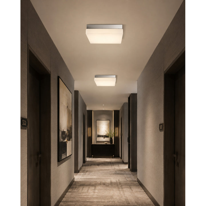 Cermack St. 11"W Square LED Flush Mount