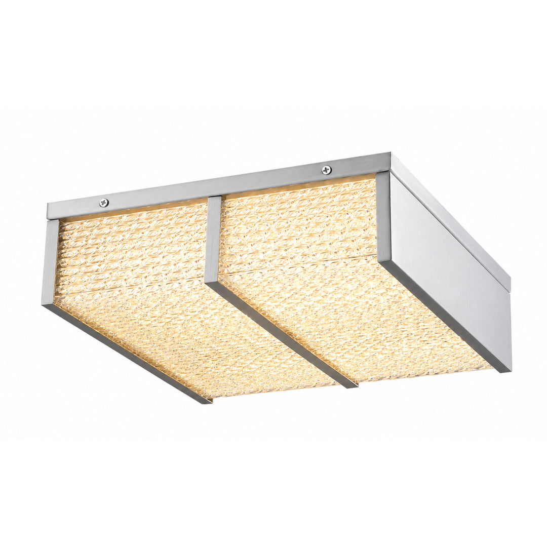 Cermack St. 17"W Square LED Flush Mount