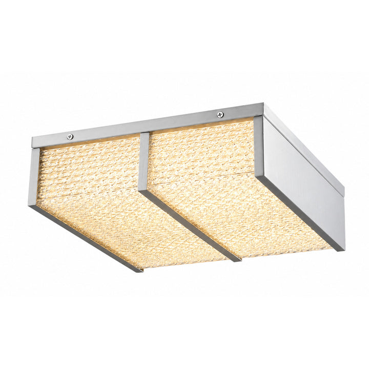 Cermack St. 17"W Square LED Flush Mount