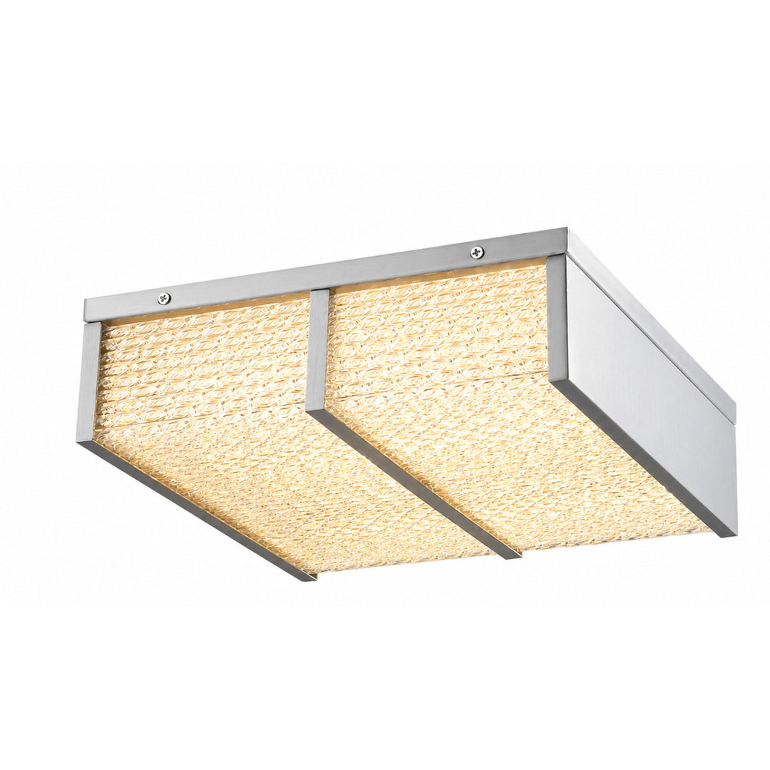 Cermack St. 12"W Square LED Flush Mount (HF1124)