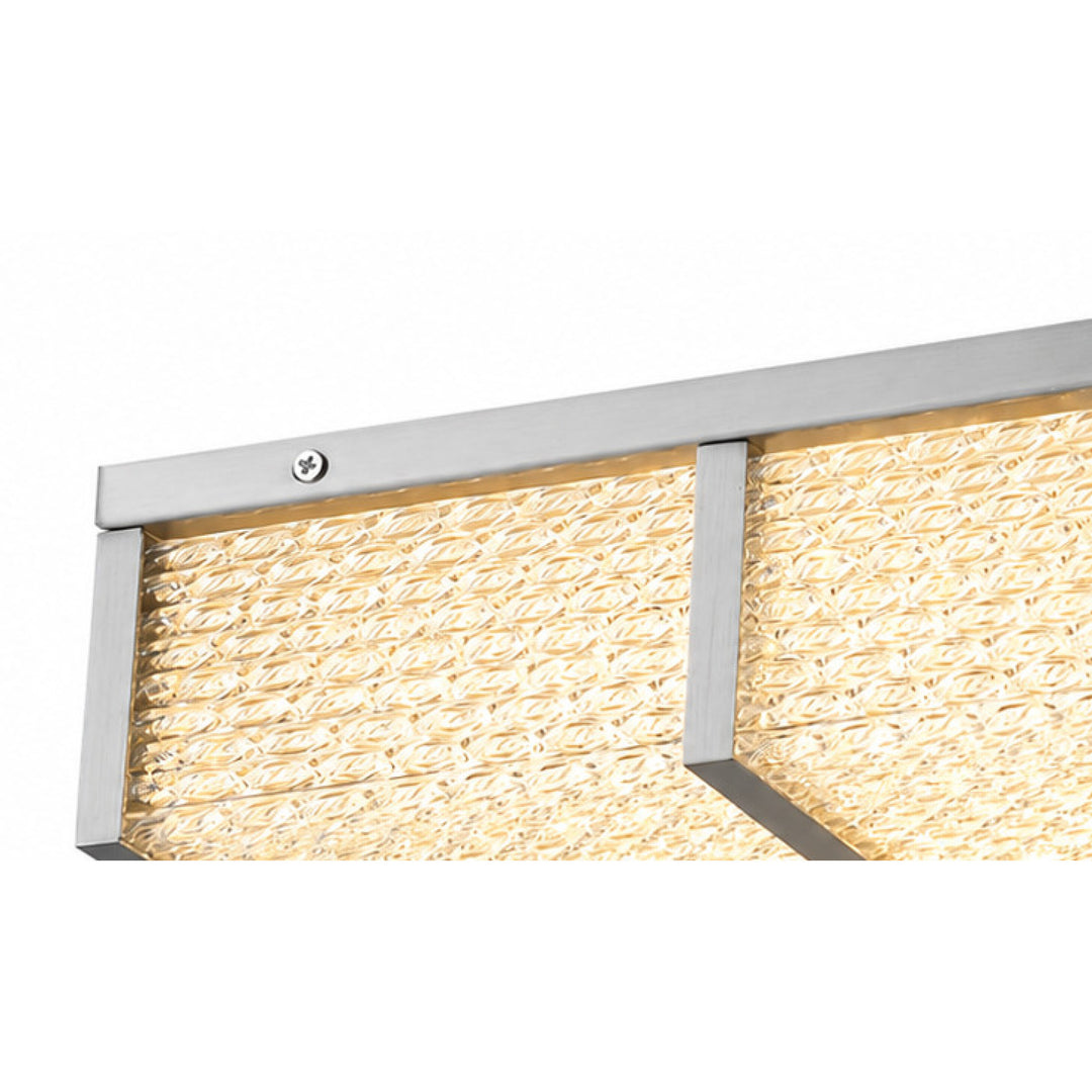 Cermack St. 12"W Square LED Flush Mount (HF1124)