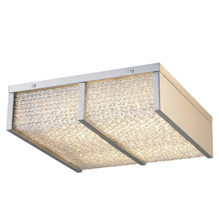 Cermack St. 12"W Square LED Flush Mount (HF1124)