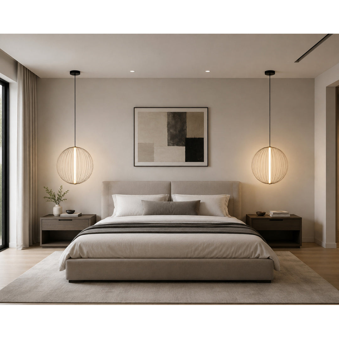Delano Round LED Pendant by Avenue Lighting - view 4