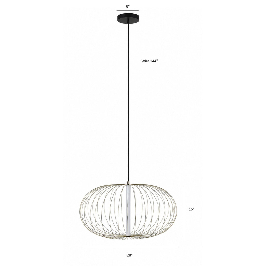 Delano Sphere LED Pendant by Avenue Lighting - view 5