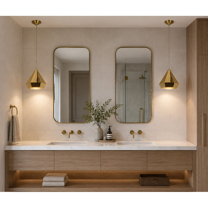 Doheny Geometric Gemstone Shape Pendant by Avenue Lighting - view 13