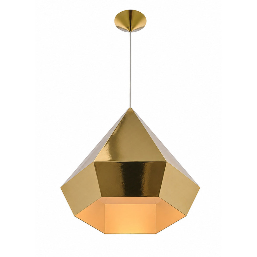 Doheny Geometric Gemstone Shape Pendant by Avenue Lighting - view 11