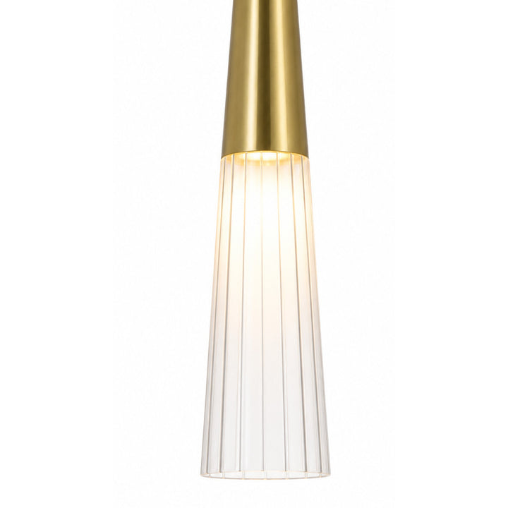 Encino Cone Shape Chandelier by Avenue Lighting - view 2