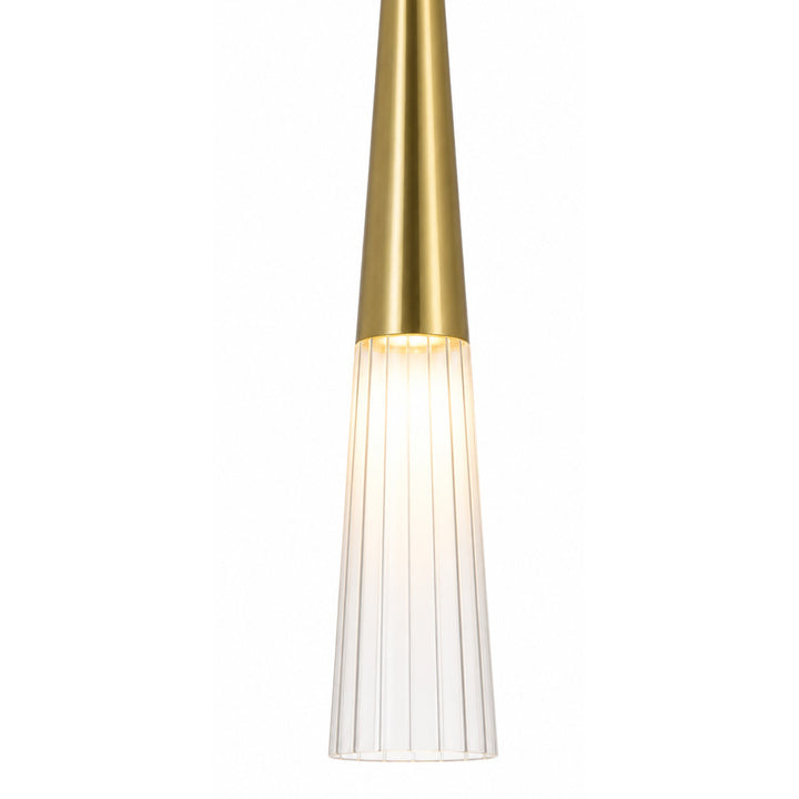 Encino Cone Shape Chandelier by Avenue Lighting - view 16