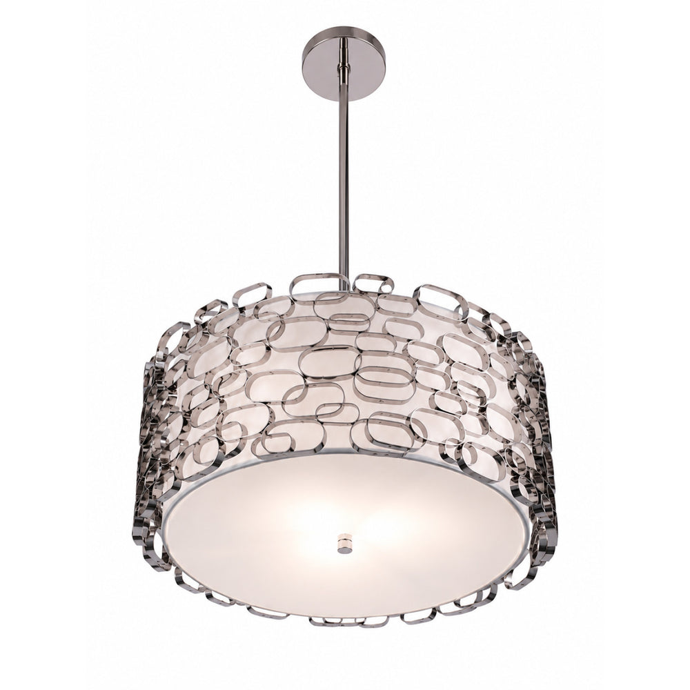 Ventura Blvd. Chain-Link Drum Pendant by Avenue Lighting - view 2