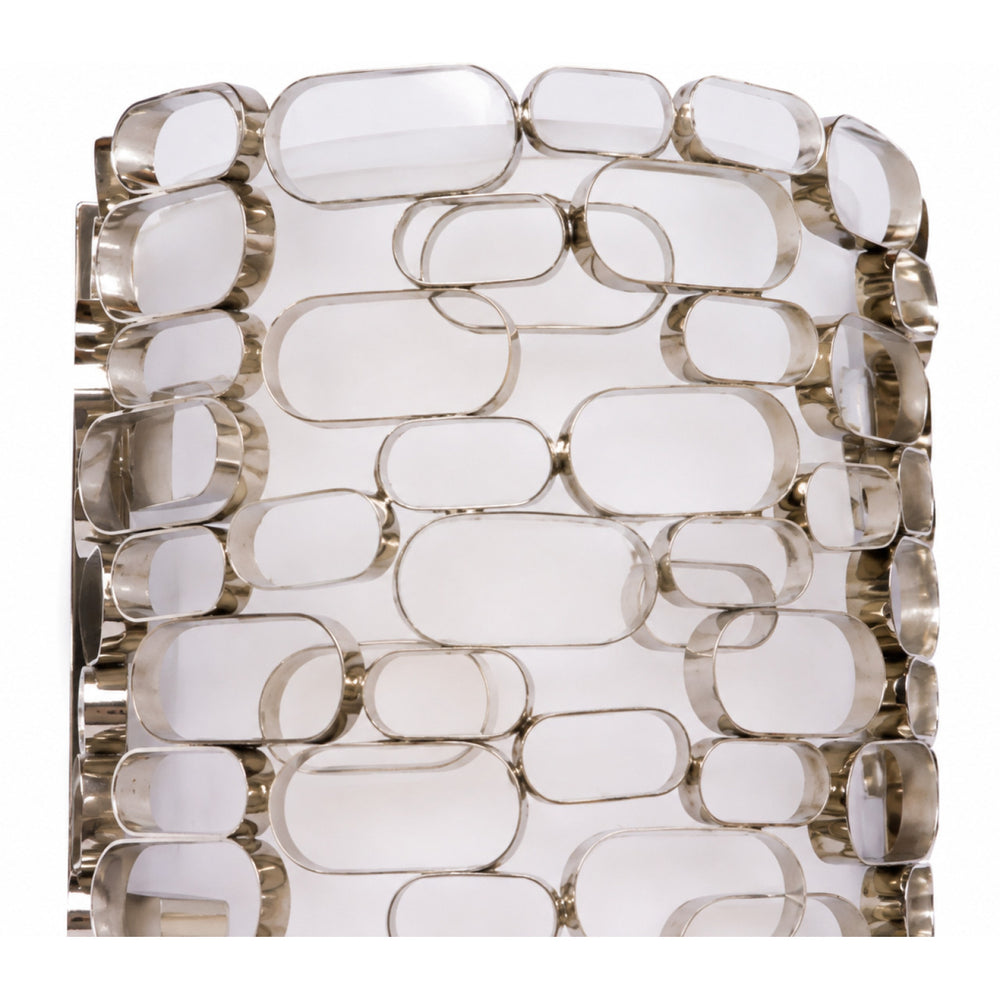 Ventura Blvd. Chain-Link Wall Sconce by Avenue Lighting - view 2