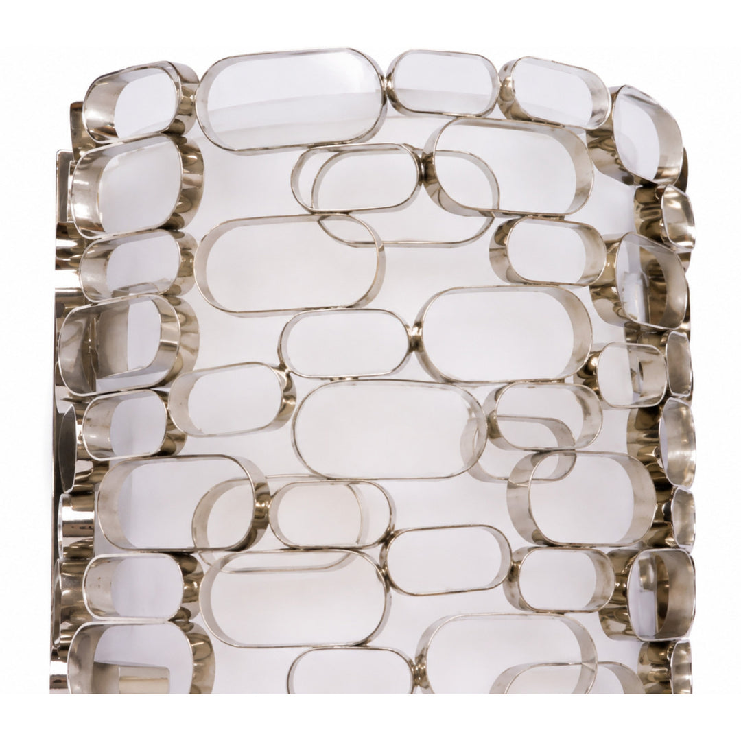 Ventura Blvd. Chain-Link Wall Sconce by Avenue Lighting - view 2