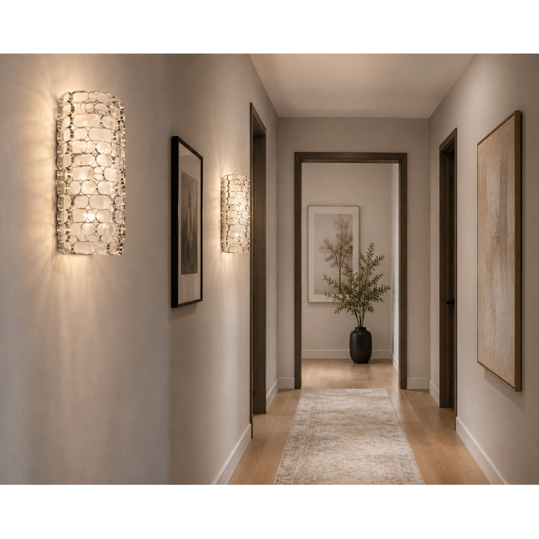 Ventura Blvd. Chain-Link Wall Sconce by Avenue Lighting - view 3