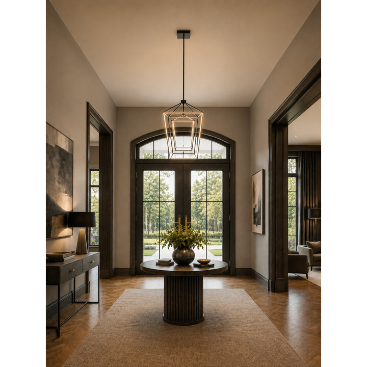 Park Ave. Double Carriage LED Pendant by Avenue Lighting - view 3