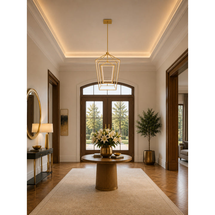 Park Ave. Double Carriage LED Pendant by Avenue Lighting - view 8