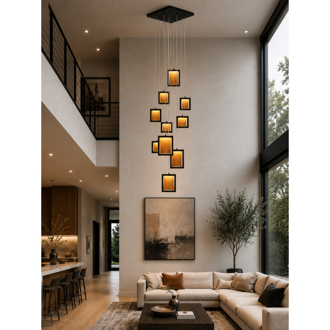 Brentwood LED Chandelier by Avenue Lighting - view 8