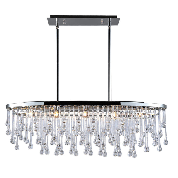 Hollywood Blvd. Oval Chandelier by Avenue Lighting