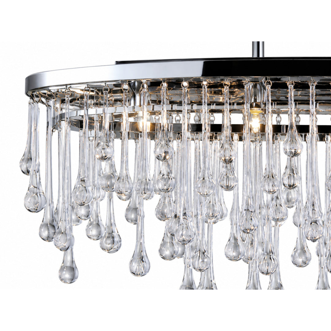 Hollywood Blvd. Oval Chandelier by Avenue Lighting - view 3