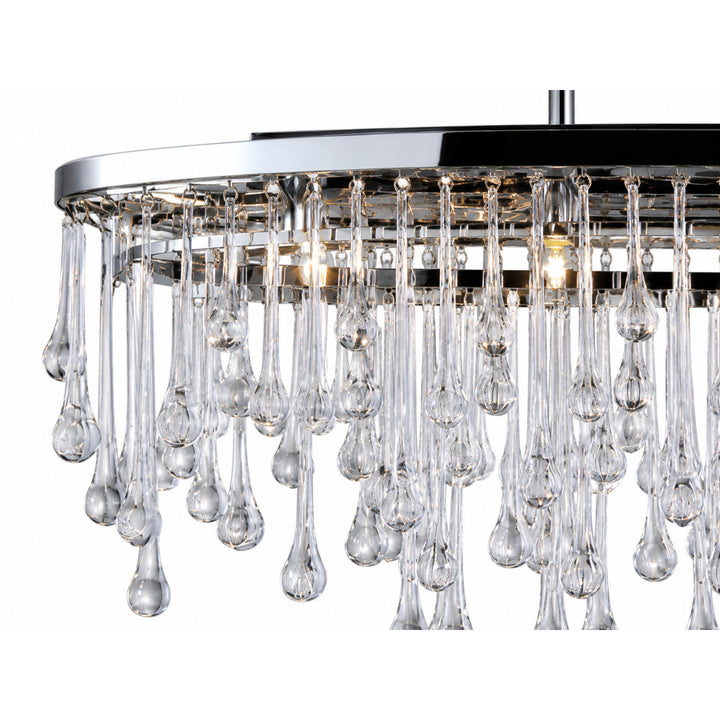 Hollywood Blvd. Oval Chandelier by Avenue Lighting - view 3