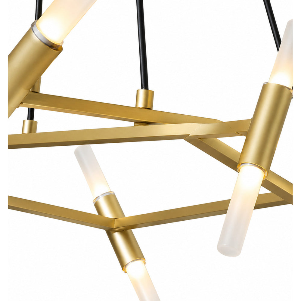 Manhattan Ave. Square Chandelier by Avenue Lighting - view 2