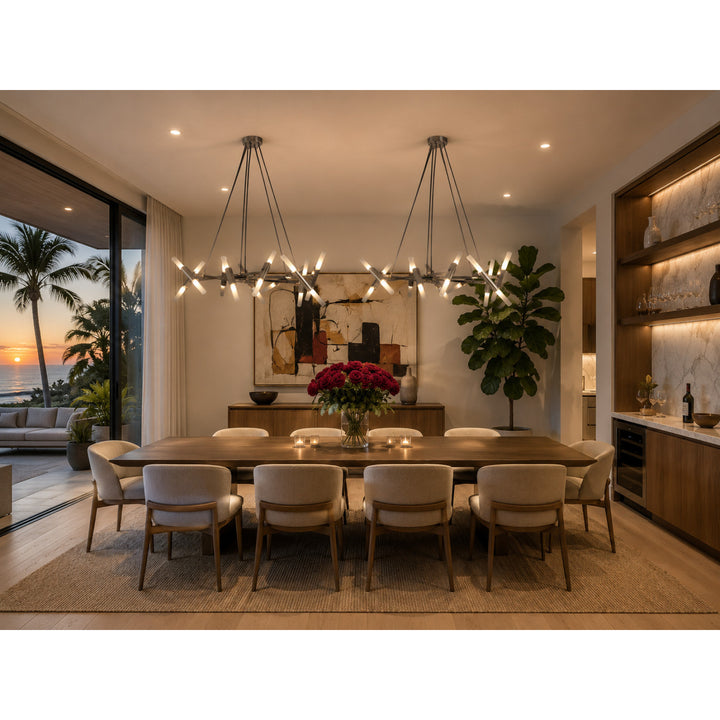 Manhattan Ave. Square Chandelier by Avenue Lighting - view 7