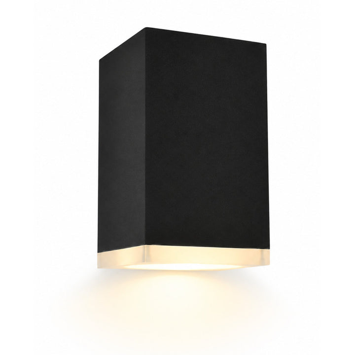Avenue Outdoor 3000K LED Flush Mount in Black by Avenue Lighting