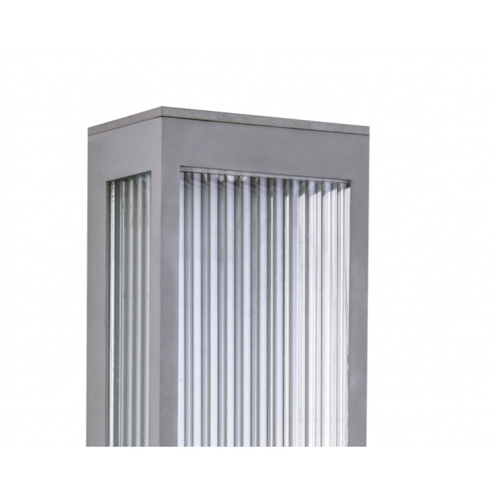 Avenue Outdoor 3000K LED Wall Sconce with Ribbed Glass by Avenue Lighting - view 27
