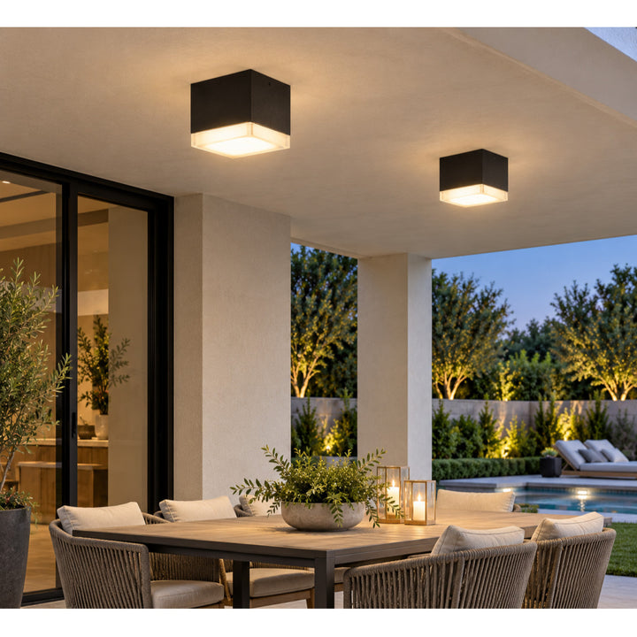 Avenue Outdoor 3000K LED Flush Mount by Avenue Lighting - view 4