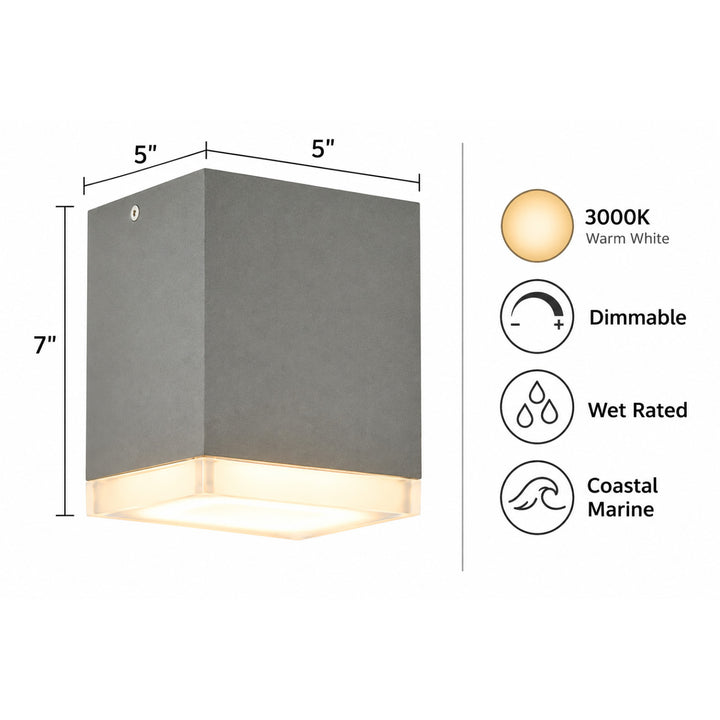 Avenue Outdoor 3000K LED Flush Mount by Avenue Lighting - view 12