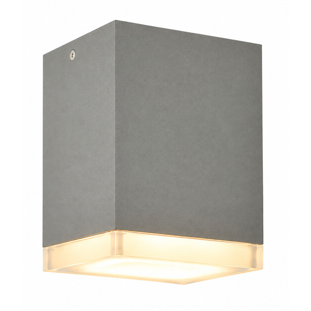 Avenue Outdoor 3000K LED Flush Mount in Silver by Avenue Lighting
