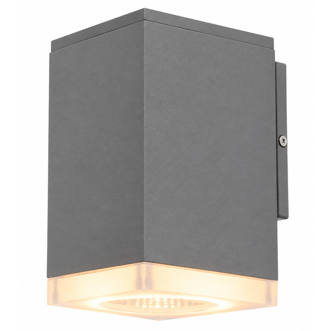 Avenue Outdoor 3000K LED Wall Sconce in Silver by Avenue Lighting