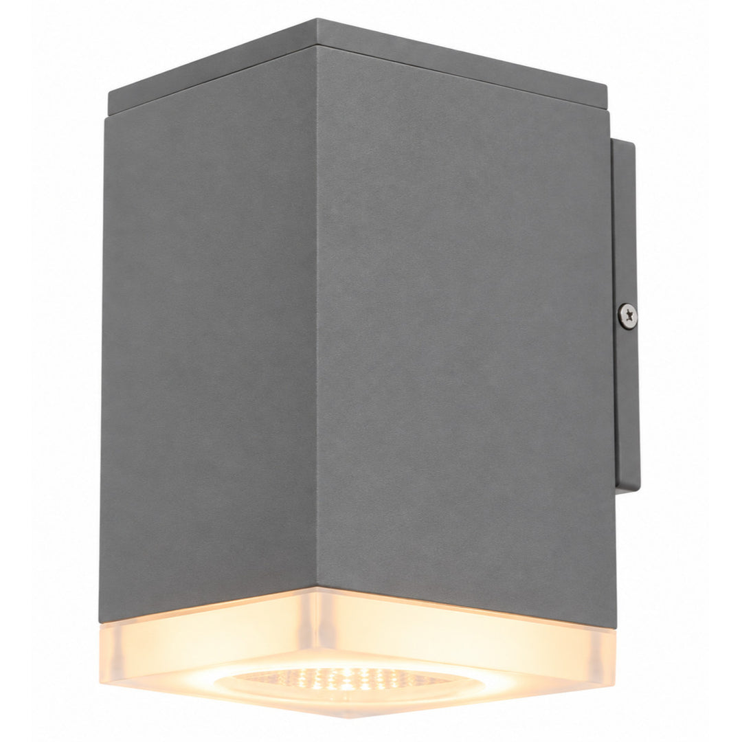Avenue Outdoor 3000K LED Wall Sconce in Silver by Avenue Lighting