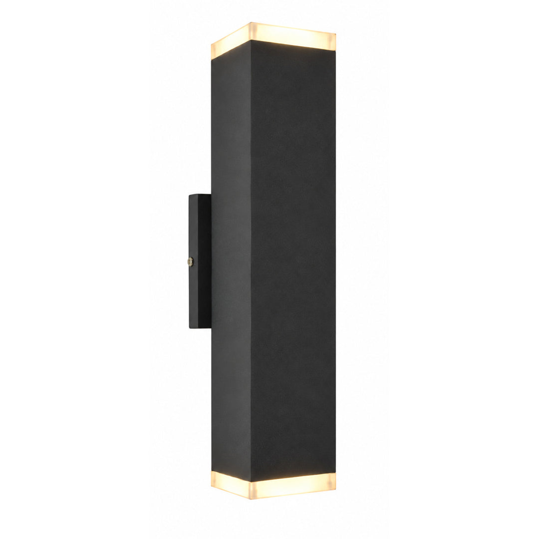 Avenue Outdoor Up/Down 3000K LED Wall Sconce in Black by Avenue Lighting
