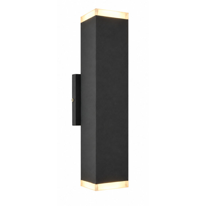 Avenue Outdoor Up/Down 3000K LED Wall Sconce in Black by Avenue Lighting