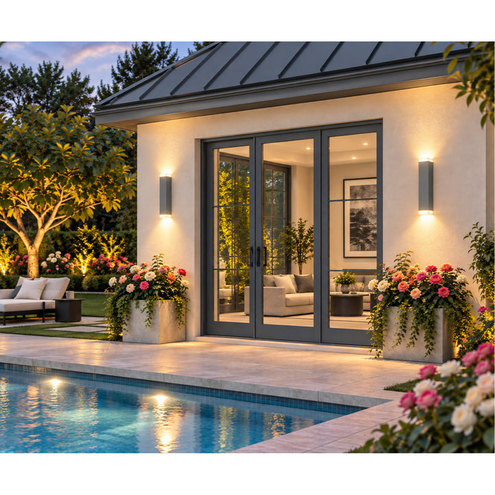 Avenue Outdoor Up/Down 3000K LED Wall Sconce by Avenue Lighting - view 11