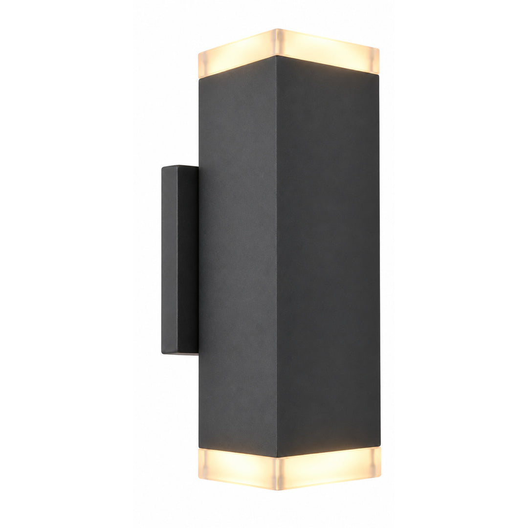 Avenue Outdoor Up/Down 3000K LED Wall Sconce in Black by Avenue Lighting