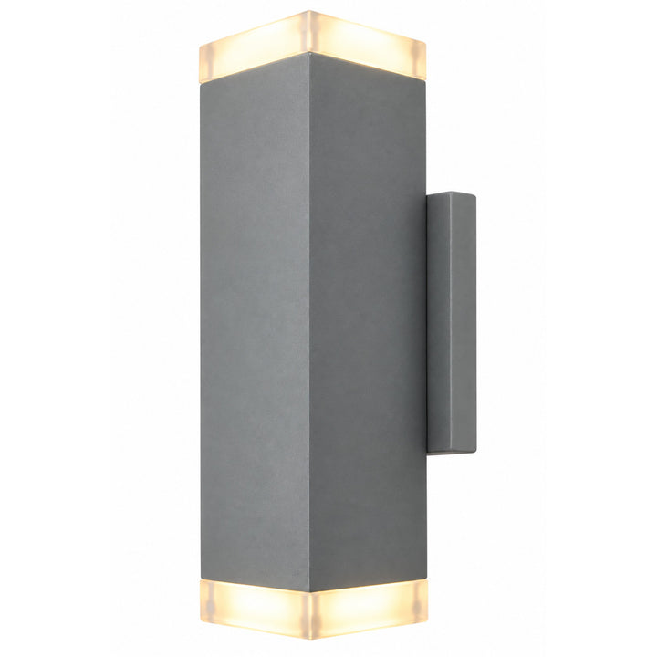 Avenue Outdoor Up/Down 3000K LED Wall Sconce in Silver by Avenue Lighting